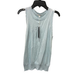 Minnierose Sky Blue Sweater Tank Top - Size M - Women's Top